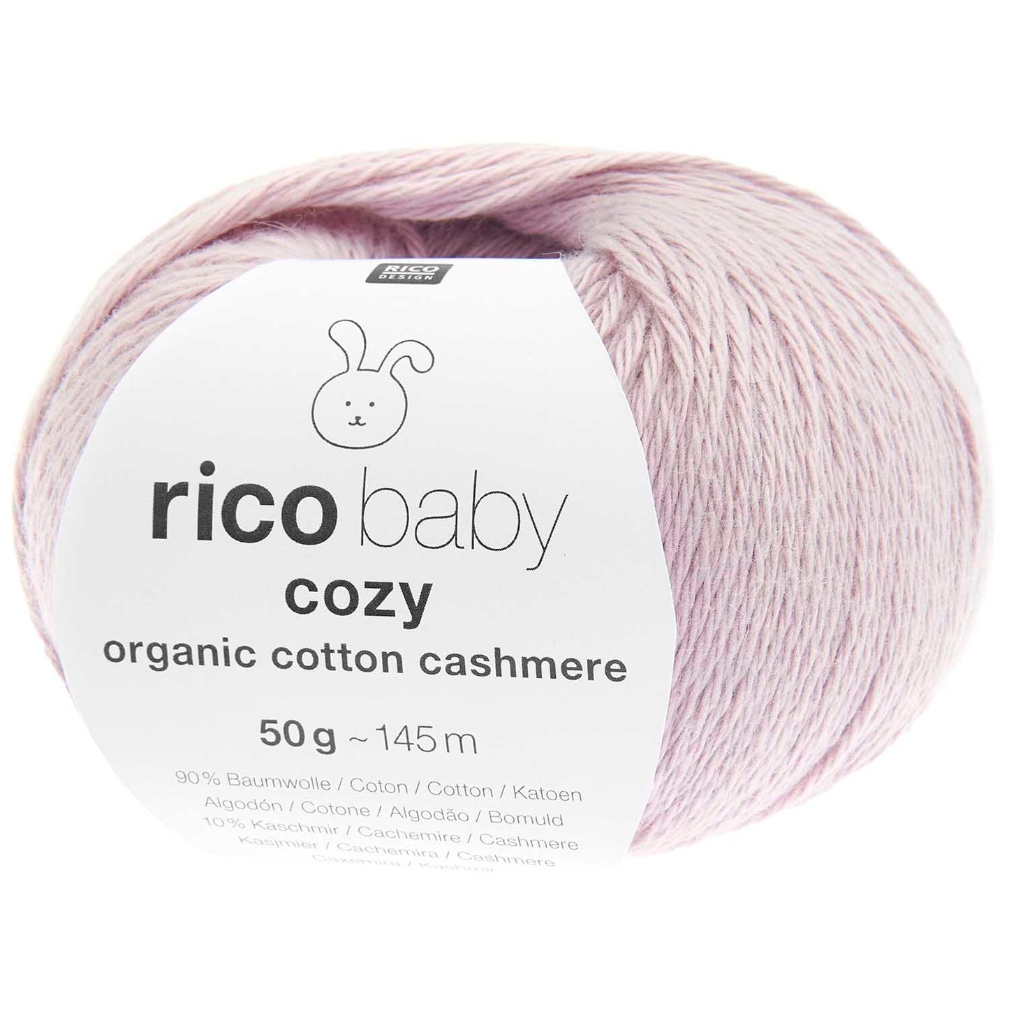 Rico Design Baby Cozy Organic Cotton Cashmere Lilac (006)