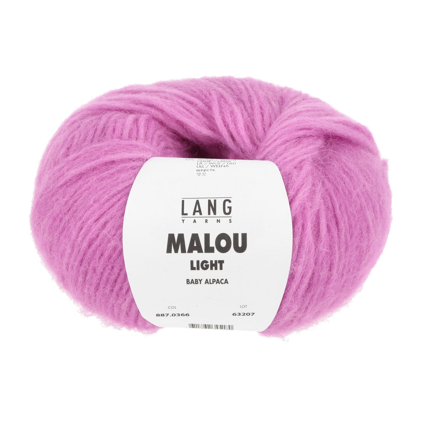 Lang Yarns Malou Light Bright Pink (0366)