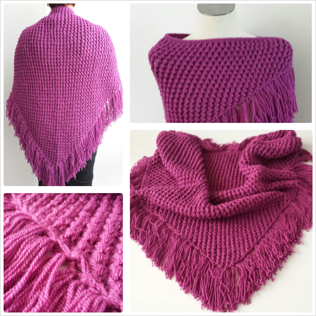 Pamuk Winter Stola (Breipatroon)