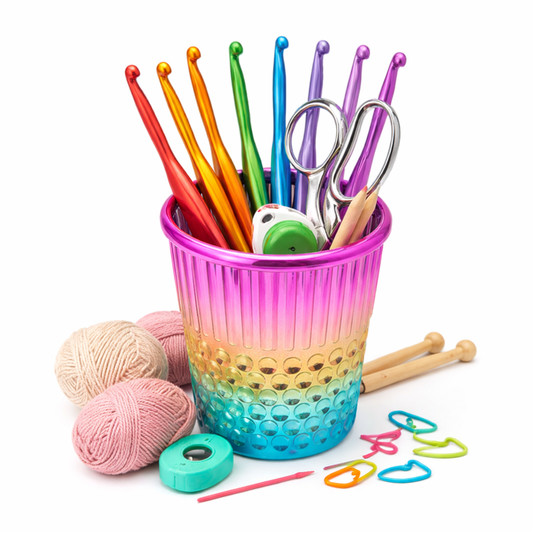 Hemline Accessoire houder leeg regenboog