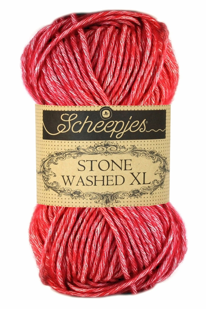 Scheepjes Stone Washed XL Red Jasper (847)