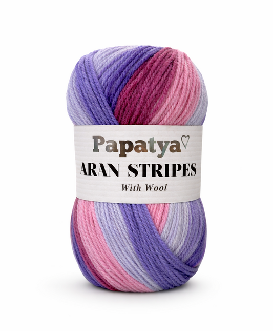 Papatya Aran Stripes Candycane (04)